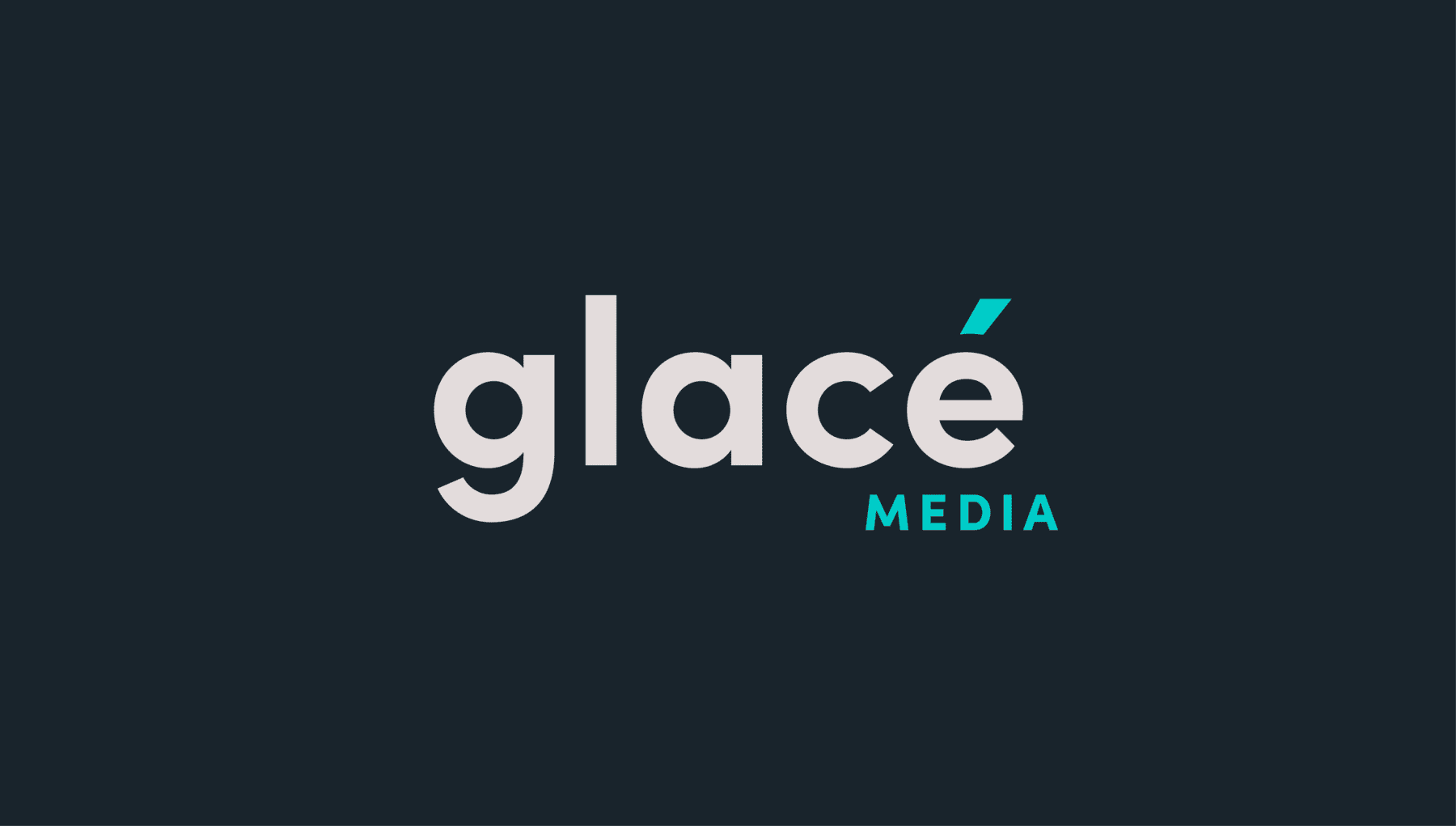 The logo of video production company, Glacé Media.